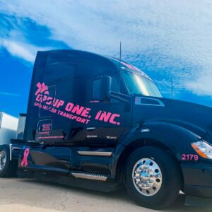 Pink truck web